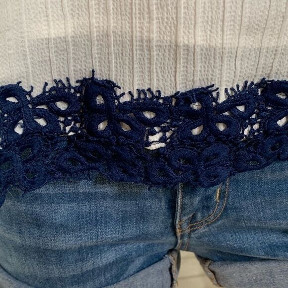 ‎NWOT Moon River Boho halter top -- Size M - Picture 9 of 10